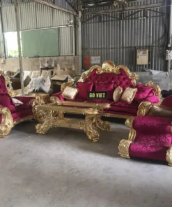 Sofa tân cổ điển bọc nệm GVSF168