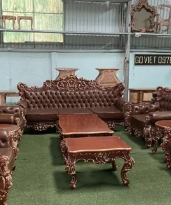 Sofa cổ điển bọc nệm GVSF177