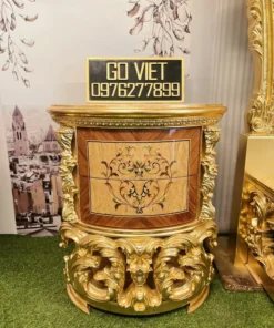 Tủ đầu giường cổ điển Versailles GVTDG024