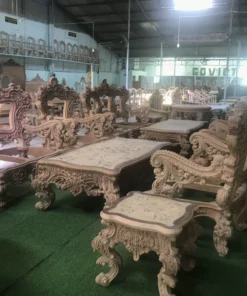 Sofa tân cổ điển hàng mộc GVSF040